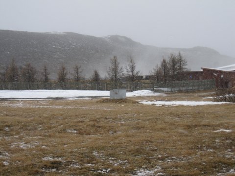 Vetur við Þjórsárdalslaug