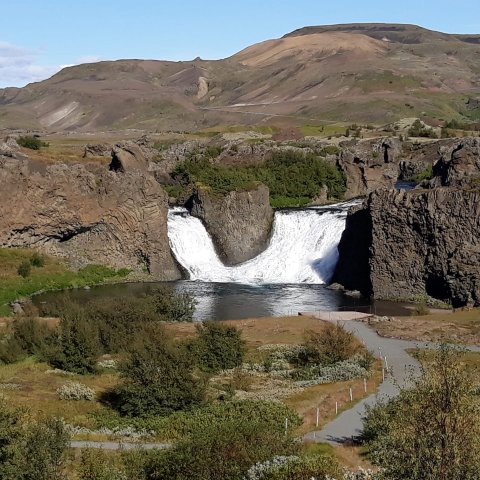 Hjálparfoss sept. 2020 Ljósm. khg
