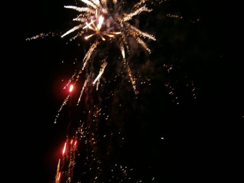 Flugeldar til að fagna