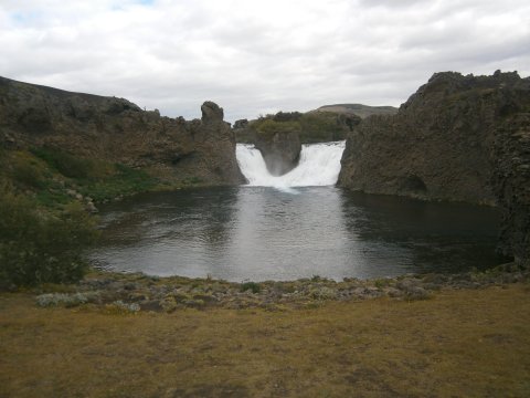 Hjálparfoss í Þjórsárdal