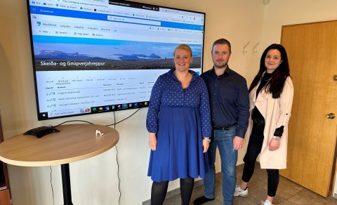 Starfsfólkið ljómandi ánægt með nýja vinnuumhverfið