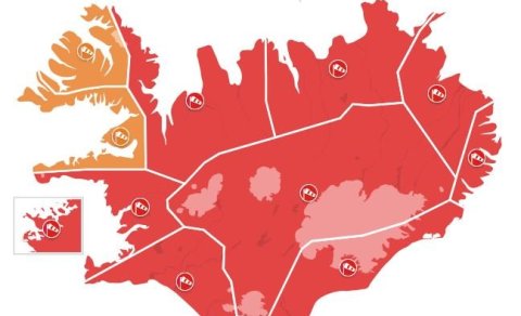 Lokanir vegna ofsaveðurs
