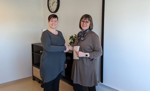 Samkomulag við nýjan deildastjóra undirritað