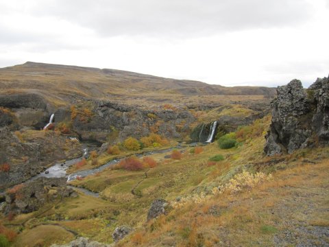 Gjáin í Þjórsárdal.