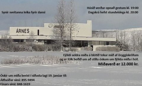 Þorrablót í Árnesi 2024