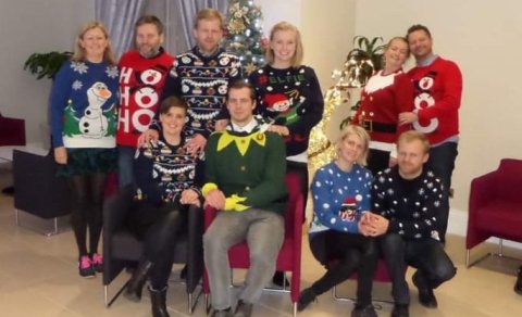 Jólalega Þrándarholtsfjölskyldan