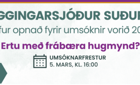 Opnað fyrir umsóknir í Uppbyggingarsjóð Suðurlands 2024